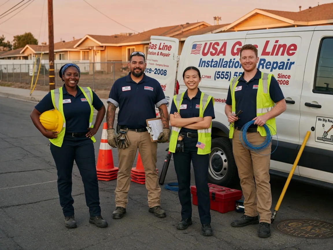 Gas Line Installation company in Newton, IL